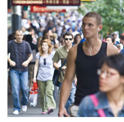 Image - people walking in CBD