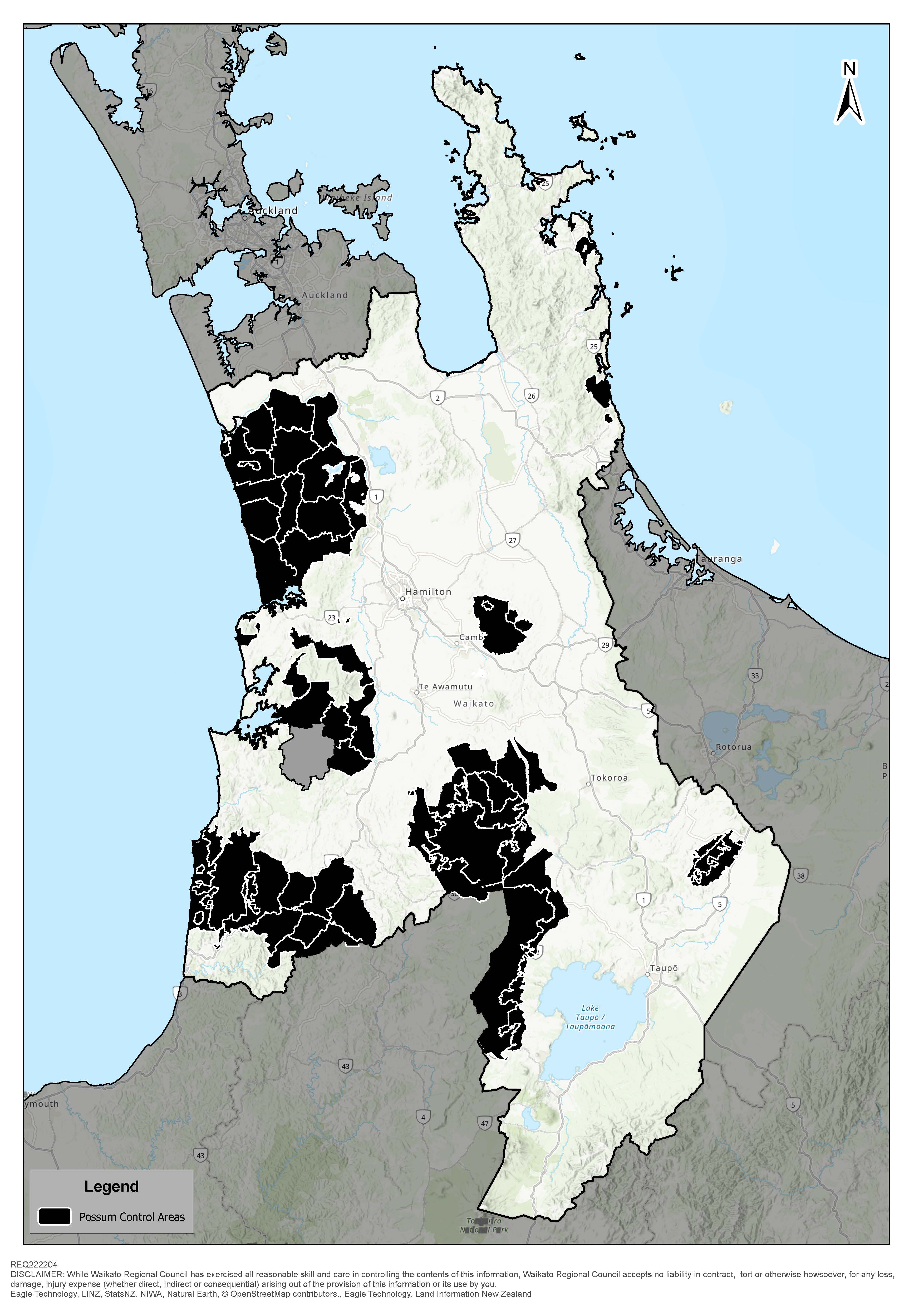 Image - Possum map